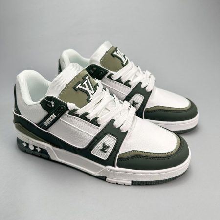 Louis Vuitton Lv Sneakers White/green